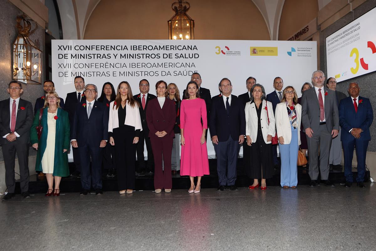 La ministra de Sanidad, Mónica García, asiste a la inauguración oficial de la XVII Conferencia Iberoamericana